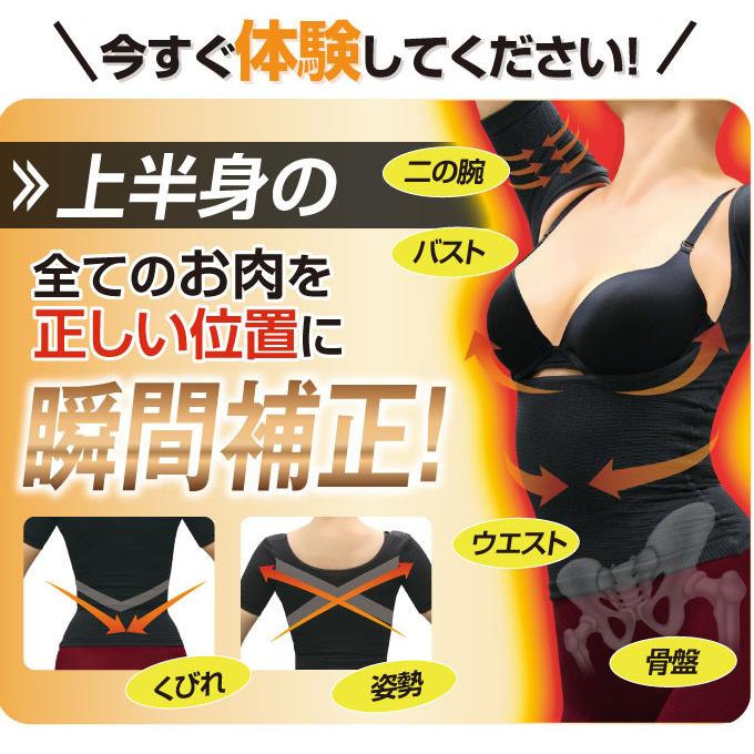 着圧 スリムウェーブ パーフェクトボディプログラム バストアップ