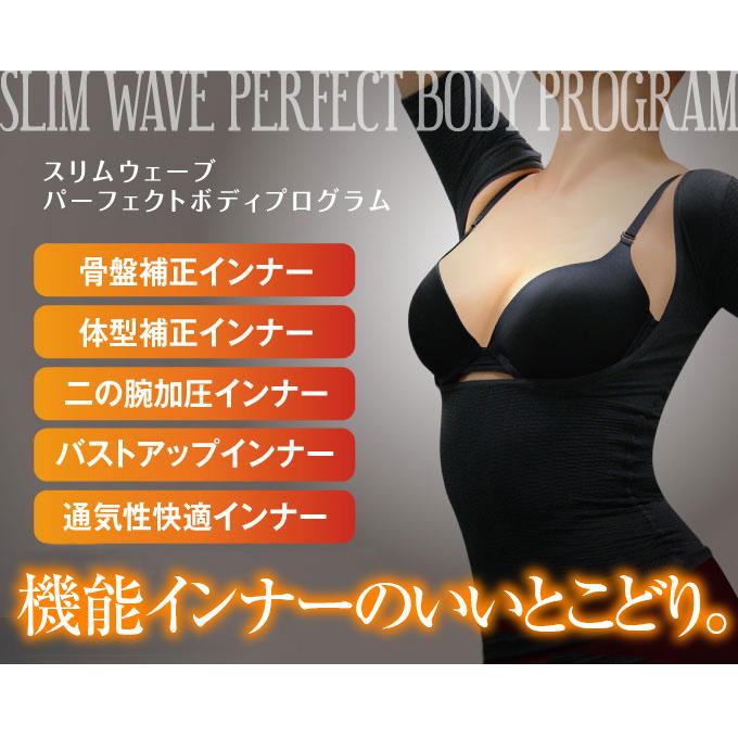 着圧 スリムウェーブ パーフェクトボディプログラム バストアップ 二の腕サポーター 猫背 引き締め ダイエット 痩せ |  | 05