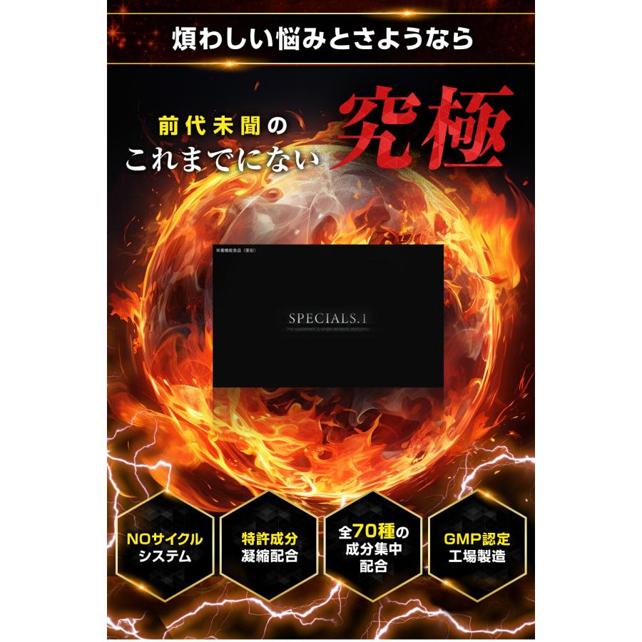 増大サプリ スペシャルワン SPECIAL.1 シトルリン アルギニン 亜鉛