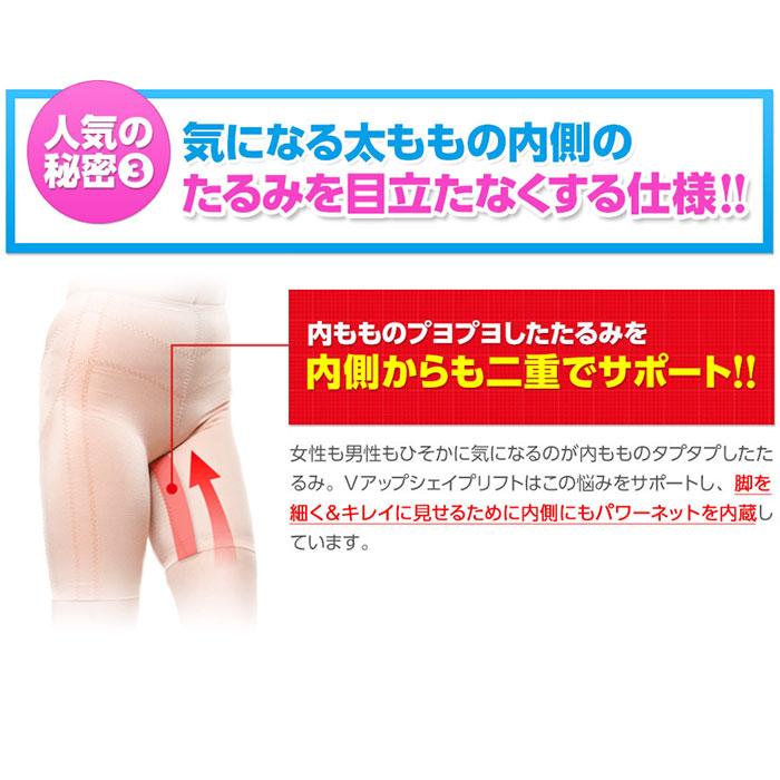 補正下着 Vアップシェイプリフト ヒロミプロデュース 引き締め 歩くだけでボディーメイク インナーマッスル | イッティ | 08