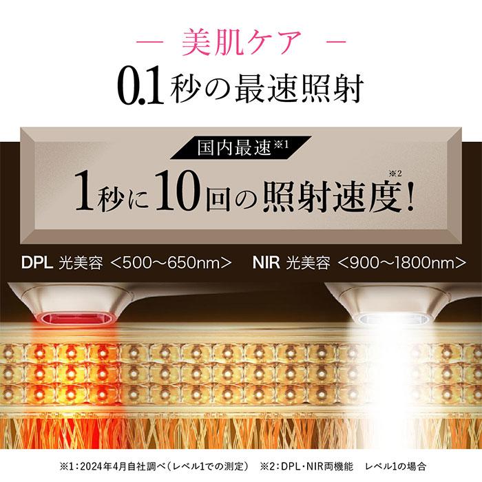 WAVEWAVE ラディアント グレイス Radiant Grace ムダ毛ケア 美肌ケア リフトケア IPL DPL NIR 照射 30万発 送料無料 正規品 女性 男性 サロン 家電 | WAVEWAVE | 05