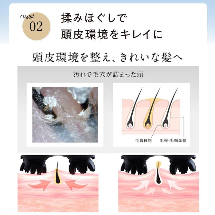 WAVEWAVE スカルプヘッドスパ EMS 頭皮 頭皮ケア 送料無料 正規品 頭皮ブラシ 女性 男性 サロン 家電 | WAVEWAVE | 10