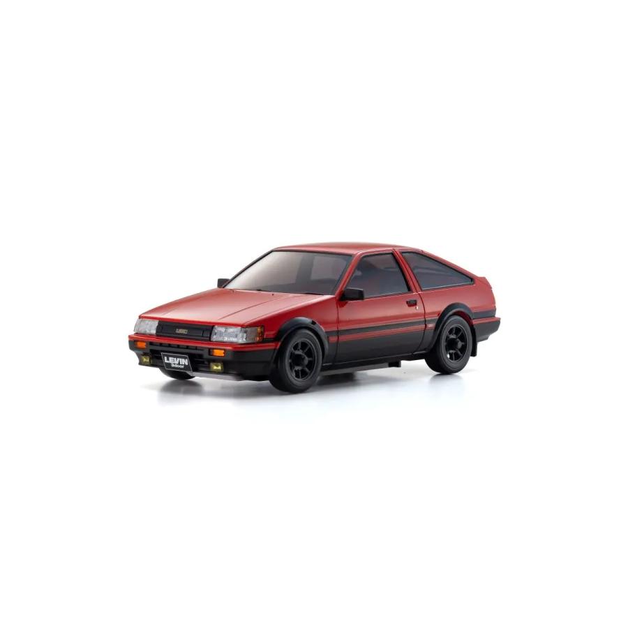 京商・ミニッツAWD トヨタ カローラレビン AE86 レッド/ブラック