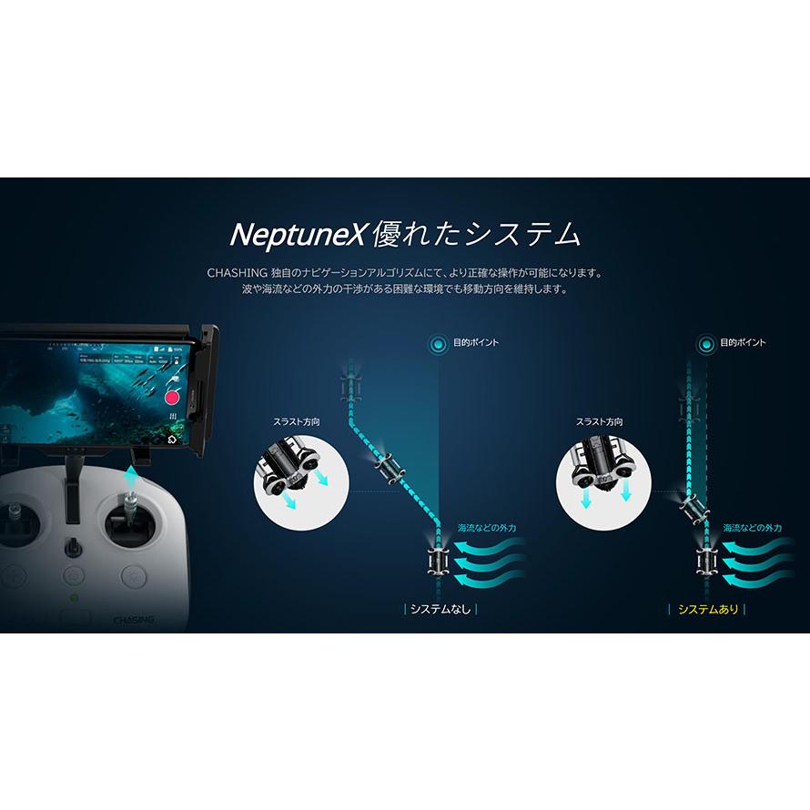 CHASING M2 S 水中ドローン標準パッケージ・200mケーブル・左右スラスター各1個付き・手動リール【賠償責任保険付】・入荷次第発送 |  | 08