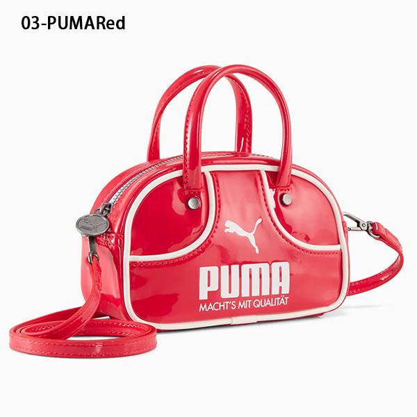 PUMA（プーマ） レディース エナメル ミニショルダーバッグ PUMA 1976