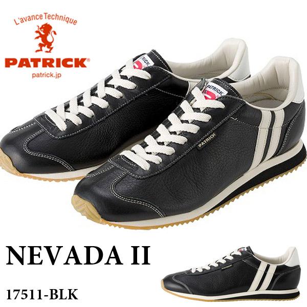 【日本未発売】 レザー 2 ネバダ II NEVADA レディース メンズ PATRICK パトリック スニーカー シューズ 送料無料 黒 ブラック 日本製 牛革 靴 スニーカー