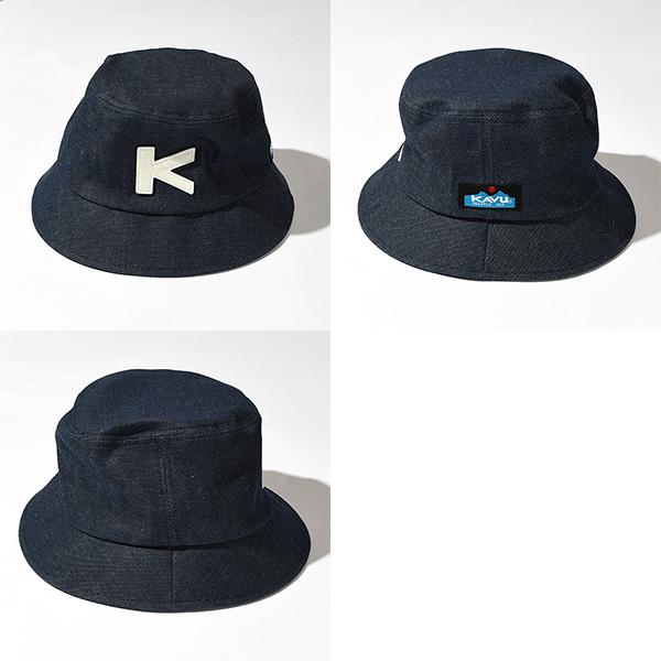 KAVU（カブー） デニム Kハット メンズ レディース 帽子 バケット