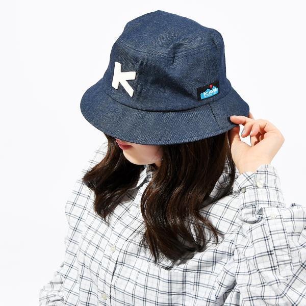 KAVU（カブー） デニム Kハット メンズ レディース 帽子 バケット