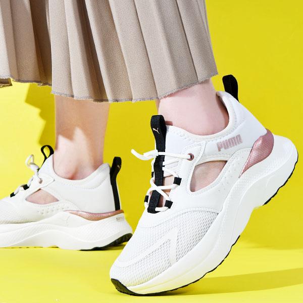 PUMA スニサン プーマ レディース 厚底 スニーカー 履き心地抜群 PUMA スニサン プーマ レディース 厚底 スニーカー 履き心地抜群