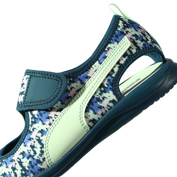 PUMA 30%off プーマ 水陸両用 キッズ サンダル つま先保護