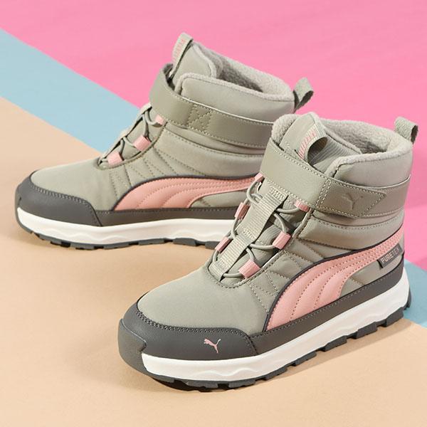 30%off プーマ キッズ ハイカット ブーツ PUMA エボルブ ブーツ ピュアテックス AC+PS 子供 スニーカー ベルクロ ウインターブーツ 2023秋冬新作 392649｜phants｜20