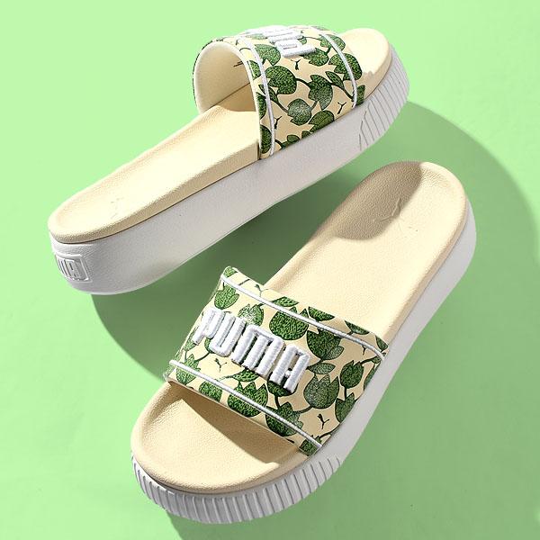 PUMA プーマ レディース 厚底 サンダル ヒール高3.5cm PUMA プーマ レディース 厚底 サンダル ヒール高3.5cm