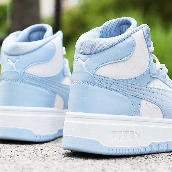 PUMA（プーマ） レディース 厚底 ミッドカット スニーカー リバウンド