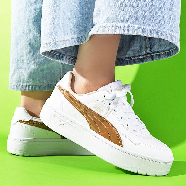 PUMA（プーマ） 30%off レディース 厚底 スニーカー コート ラリー