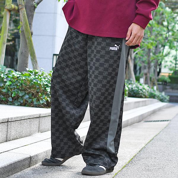 限定店舗品 28%off モノグラムパンツ プーマ メンズ レディース ジャージ パンツ 下 PUMA CORE HERITAGE モノグラム トラック パンツ ロングパンツ 680698 | PUMA | 19