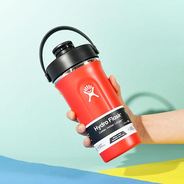 日本正規品 Hydro Flask ハイドロフラスク Insulated Shaker Bottle インスレート シェイカー ボトル 24oz 水筒 709ml 保冷 保温 2024春夏新作｜phants｜20