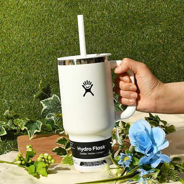 日本正規品 Hydro Flask ハイドロフラスク オールアラウンド トラベル タンブラー 32oz 水筒 946ml ストロー 890171 保冷 保温 2024春夏新作｜phants｜16