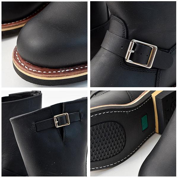 送料無料 God＆Bless LEATHER ENGINEER BOOTS メンズ レディース