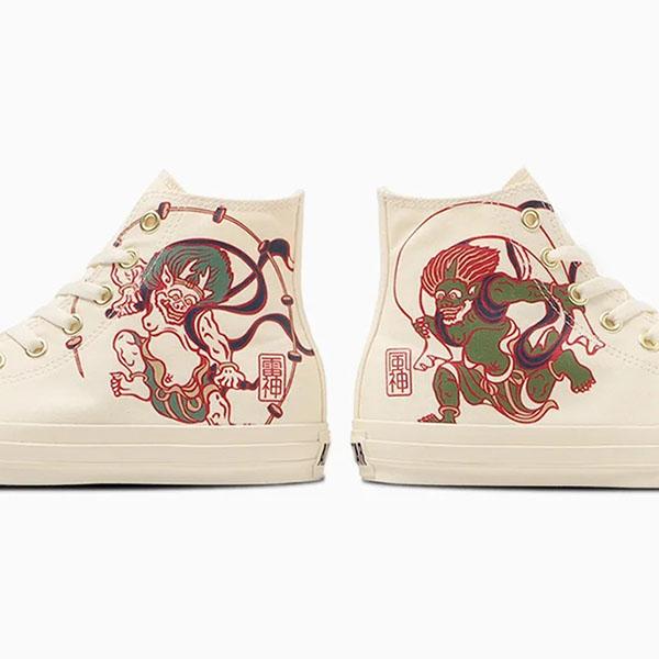 ALL STAR 風神雷神 コンバース スニーカー レディース メンズ CONVERSE