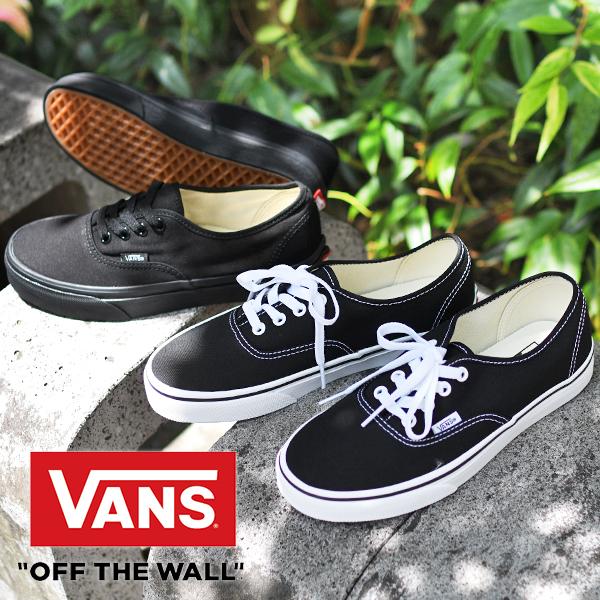 VANS スニーカー オーセンティック バンズ ヴァンズ メンズ レディース AUTHENTIC シューズ ブラック USA企画 靴 VN000EE3BLK VN000EE3BKA 日本正規品 16%off | VANS
