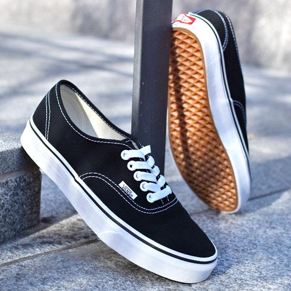 VANS スニーカー オーセンティック バンズ ヴァンズ メンズ レディース AUTHENTIC シューズ ブラック USA企画 靴 VN000EE3BLK VN000EE3BKA 日本正規品 16%off | VANS | 10
