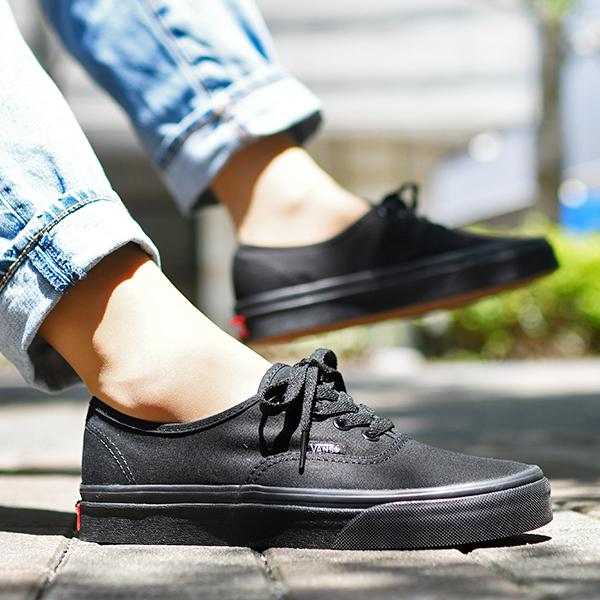 VANS スニーカー オーセンティック バンズ ヴァンズ メンズ レディース AUTHENTIC シューズ ブラック USA企画 靴 VN000EE3BLK VN000EE3BKA 日本正規品 16%off | VANS | 14