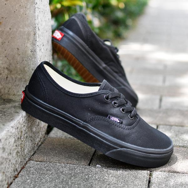 VANS スニーカー オーセンティック バンズ ヴァンズ メンズ レディース AUTHENTIC シューズ ブラック USA企画 靴 VN000EE3BLK VN000EE3BKA 日本正規品 16%off | VANS | 15