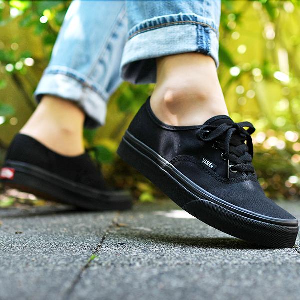 VANS スニーカー オーセンティック バンズ ヴァンズ メンズ レディース AUTHENTIC シューズ ブラック USA企画 靴 VN000EE3BLK VN000EE3BKA 日本正規品 16%off | VANS | 19