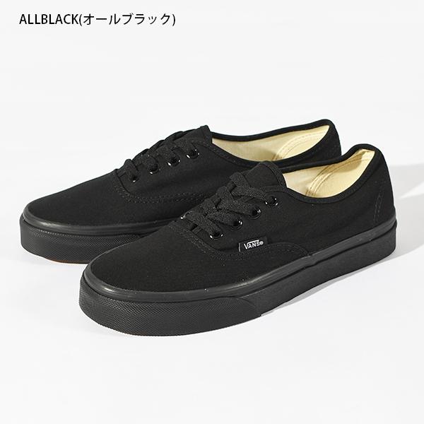 VANS スニーカー オーセンティック バンズ ヴァンズ メンズ レディース AUTHENTIC シューズ ブラック USA企画 靴 VN000EE3BLK VN000EE3BKA 日本正規品 16%off | VANS | 02