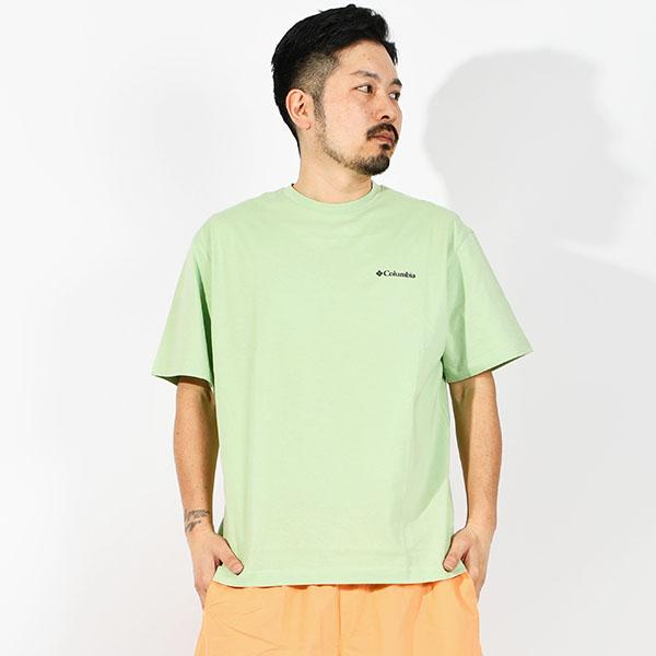 ゆうパケット対応可能！コロンビア 半袖Tシャツ Columbia メンズ レディース バックプリント グラフィックTシャツ 綿100% AE3428 2024春夏新作｜phants｜12