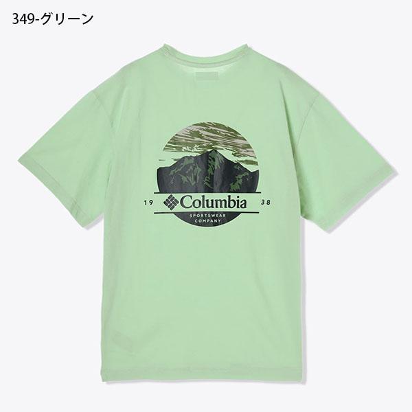 ゆうパケット対応可能！コロンビア 半袖Tシャツ Columbia メンズ レディース バックプリント グラフィックTシャツ 綿100% AE3428 2024春夏新作｜phants｜04