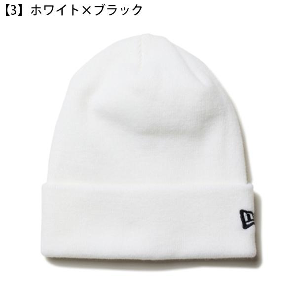 ラスト1点 イエロー ネコポス発送！送料無料 ニューエラ ニット帽 メンズ レディース NEW ERA カフ ニットキャップ ビーニー スノーボード スキー 帽子 | NEW ERA | 03