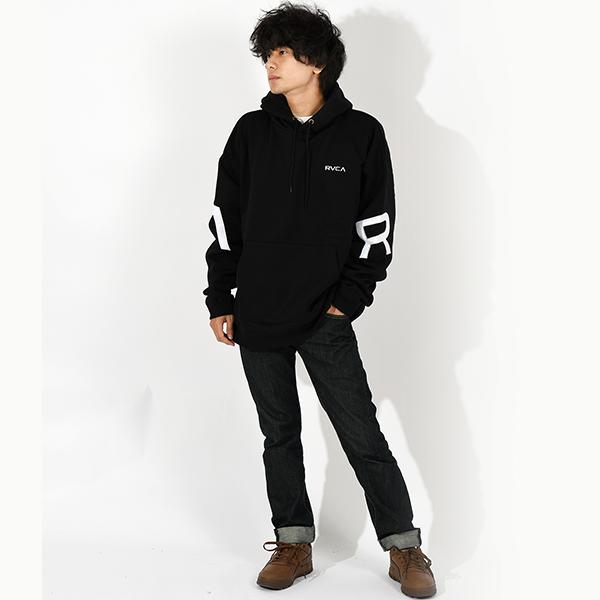 RVCA 35%off プルオーバーパーカー ルーカ メンズ FAKE HOODIE