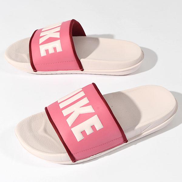 NIKE　白　ピンク　スポーツサンダル NIKE（ナイキ） サンダル レディース ウィメンズ オフコート スライド