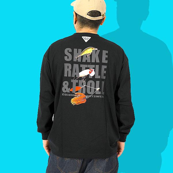 Columbia コロンビア 長袖Tシャツ メンズ レディース バックプリント 