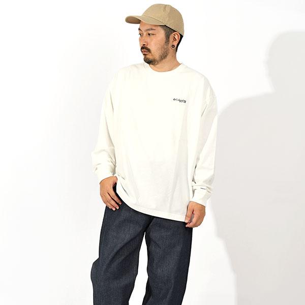 新品未使用　コロンビア　Columbia　PFG ロンT 長袖　ブラック　M Columbia（コロンビア） 長袖Tシャツ メンズ レディース バック
