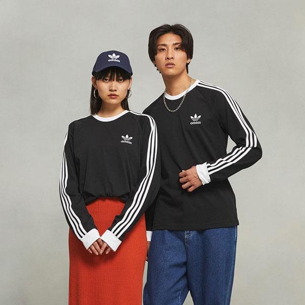 adidas Originals アディダス メンズ レディース スリムフィット 長袖
