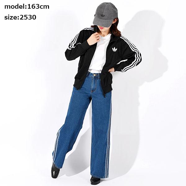 adidas Originals 2026春夏新作 アディダス デニム レディース ロング