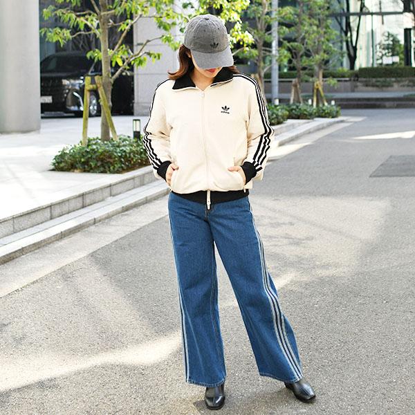 adidas Originals 2026春夏新作 アディダス デニム レディース ロング