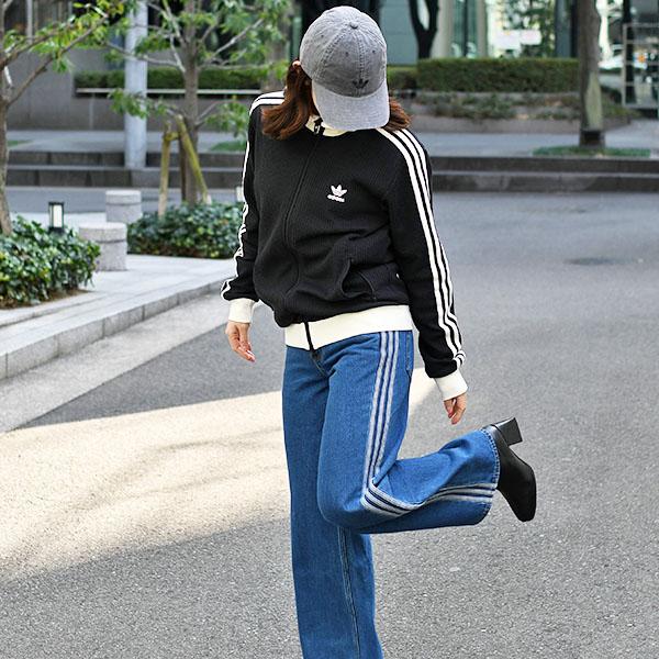 パンツ Adidas Denim Firebird PANTS adidas Adicolor Denim Firebird Pants - Blue | Free Shipping with