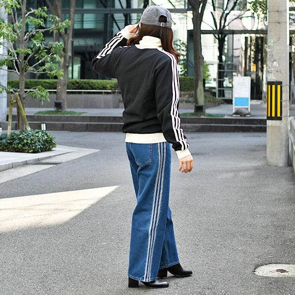 adidas ADIBREAK トラックパンツ firebird adidas Originals 2026春夏新作 アディダス デニム レディース ロング