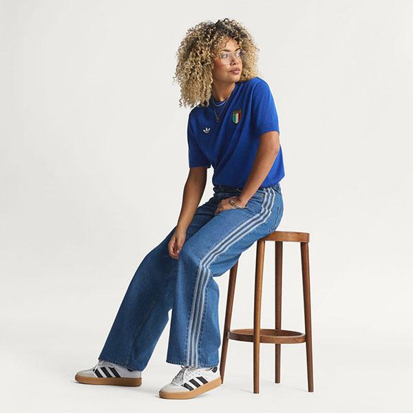 adidas Originals 2026春夏新作 アディダス デニム レディース ロング
