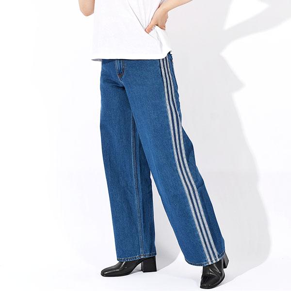 adidas Originals 2026春夏新作 アディダス デニム レディース ロング