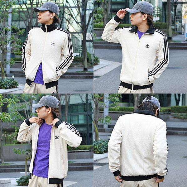 【動画あり】2026春夏新作 SNSで注目 アディダス ワッフル素材 トラックジャケット メンズ レディース adidas アディカラー  ORIGINALS オリジナルス C4608 | adidas Originals | 13