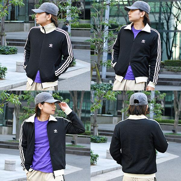 【動画あり】2026春夏新作 SNSで注目 アディダス ワッフル素材 トラックジャケット メンズ レディース adidas アディカラー  ORIGINALS オリジナルス C4608 | adidas Originals | 14