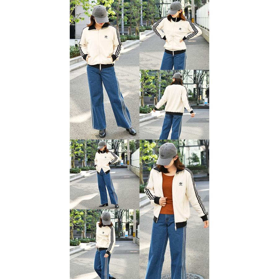 【動画あり】2026春夏新作 SNSで注目 アディダス ワッフル素材 トラックジャケット メンズ レディース adidas アディカラー  ORIGINALS オリジナルス C4608 | adidas Originals | 15
