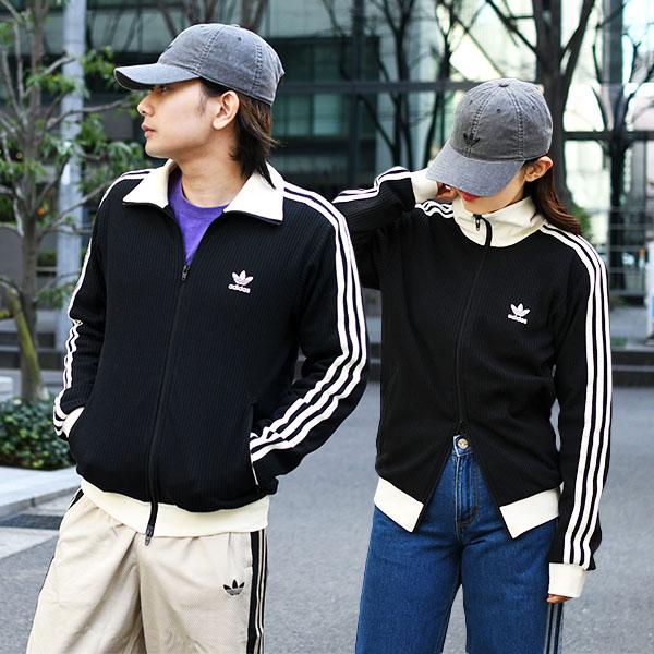 【動画あり】2026春夏新作 SNSで注目 アディダス ワッフル素材 トラックジャケット メンズ レディース adidas アディカラー  ORIGINALS オリジナルス C4608 | adidas Originals | 21