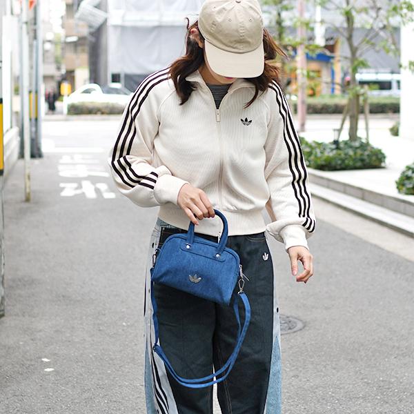 2026春夏新作 アディダス デニム ミニショルダーバッグ adidas ADICOLOR MINI BOWLING BAG DENIM ショルダーバッグ ORIGINALS オリジナルス CA367 | adidas Originals | 09