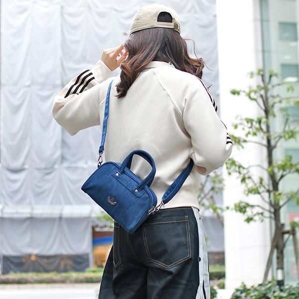 2026春夏新作 アディダス デニム ミニショルダーバッグ adidas ADICOLOR MINI BOWLING BAG DENIM ショルダーバッグ ORIGINALS オリジナルス CA367 | adidas Originals | 10