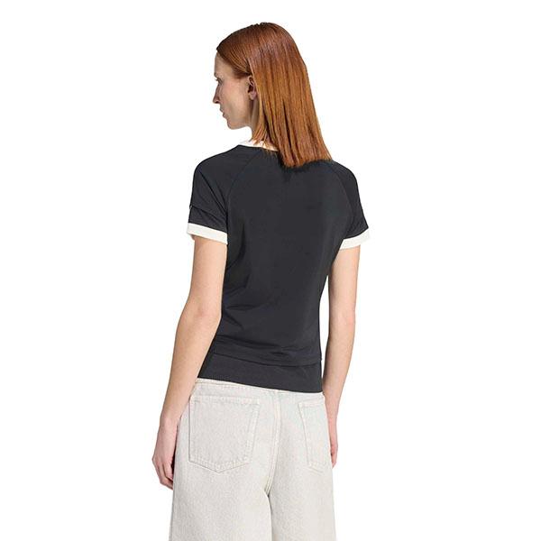 2026春夏新作 ネコポス発送！送料無料 アディダス スリムフィット レディース 半袖 Tシャツ adidas LAYERED CALITEE シャツ ORIGINALS オリジナルス CB483 | adidas Originals | 03